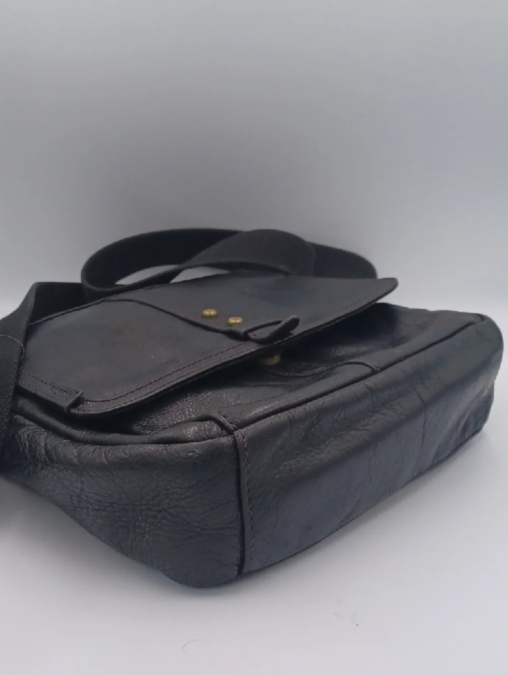 Fossil Travis City Bag Leather Messenger - Picture 10 of 12